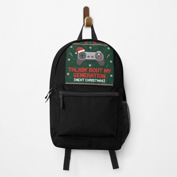 Item preview, Gamer Talkin' Bout My Generation Christmas Sweater designed and sold by Silent Watch Threads..