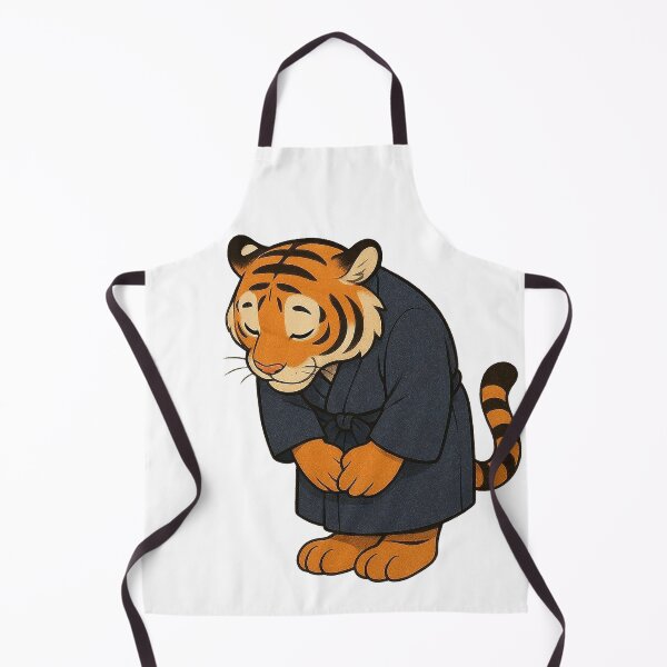 Item preview, Gentle Tiger in Kimono designed and sold by nikkolaus.