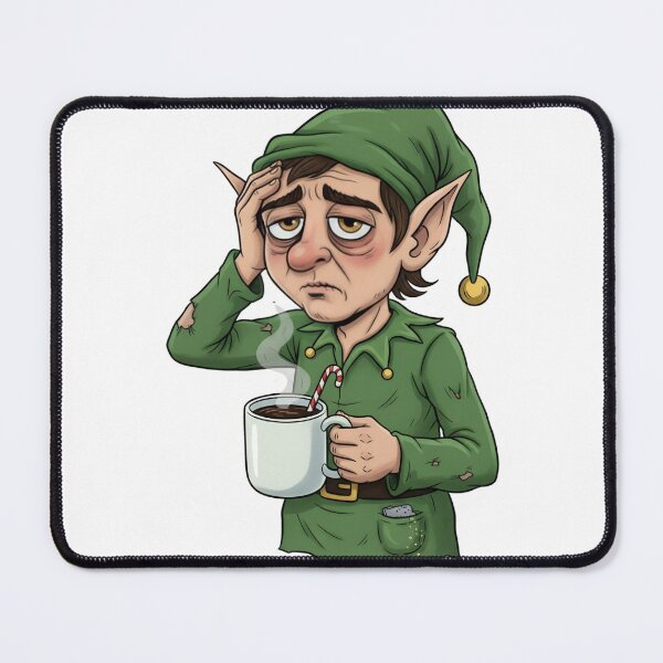 Item preview, Sarcastic Christmas Elf Too Old For This designed and sold by StickyGuys.