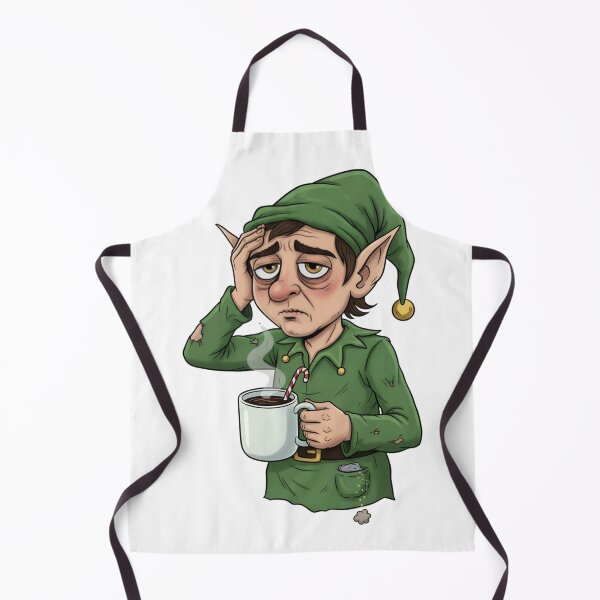 Item preview, Sarcastic Christmas Elf Too Old For This designed and sold by StickyGuys.