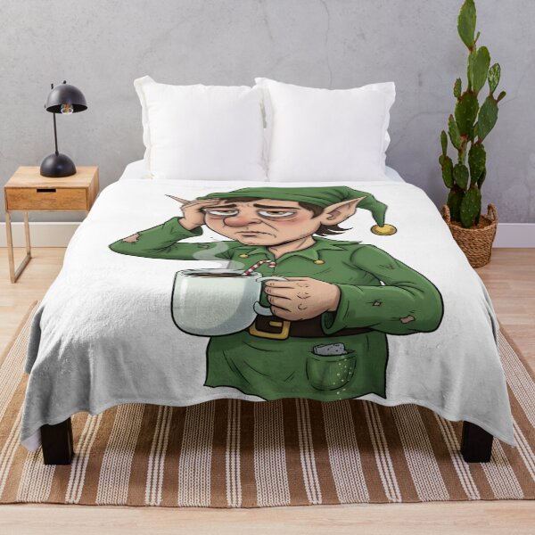 Item preview, Sarcastic Christmas Elf Too Old For This designed and sold by StickyGuys.
