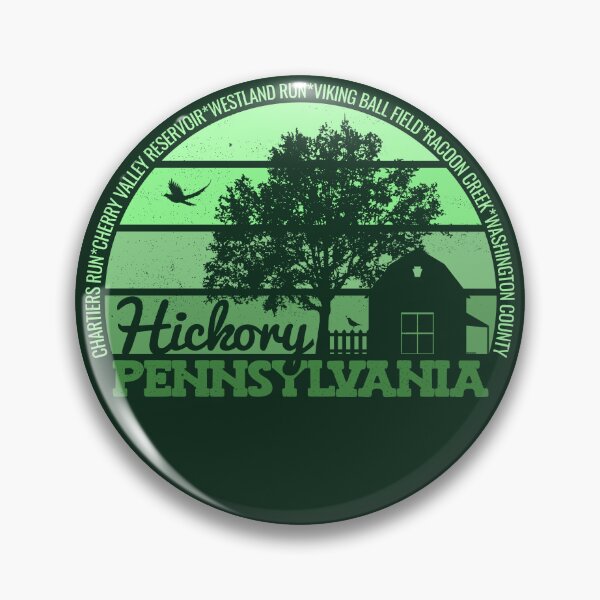 Item preview, Hickory Pennsylvania Sunset Retro Vintage Local Pride Logo designed and sold by CRHPOD20.