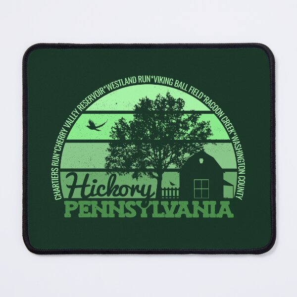 Item preview, Hickory Pennsylvania Sunset Retro Vintage Local Pride Logo designed and sold by CRHPOD20.