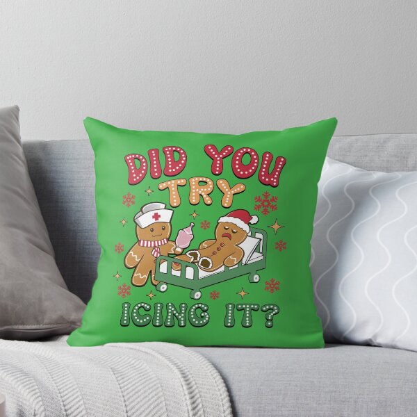 Item preview, Gingerbread Nurse Christmas Humor designed and sold by Jill-J.