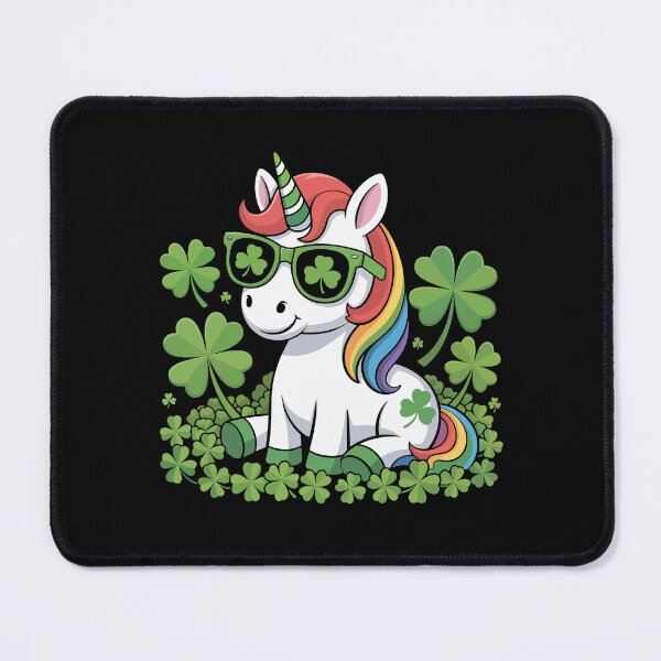 Item preview, st patrick's unicorn designed and sold by jkrphoto.