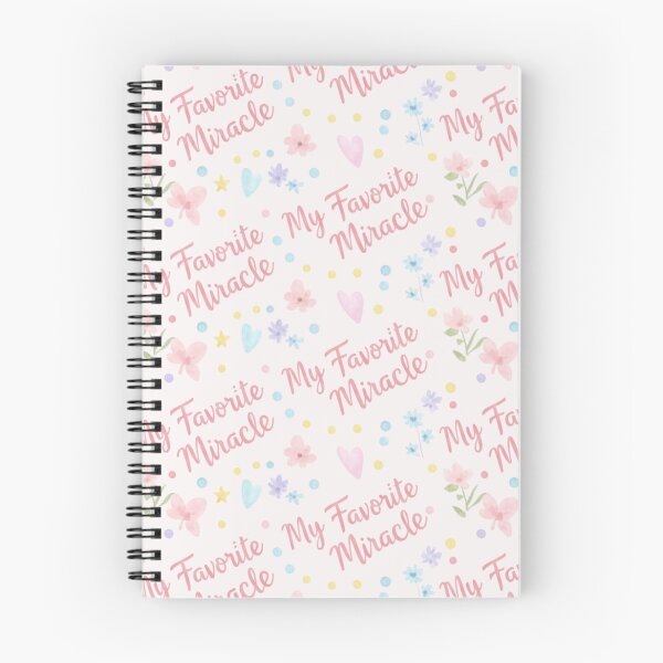 Item preview, My Favorite Miracle | Christian Baby Quote | Soft Pastel Floral Design for Blankets and Nursery Gifts designed and sold by Gahyl7.