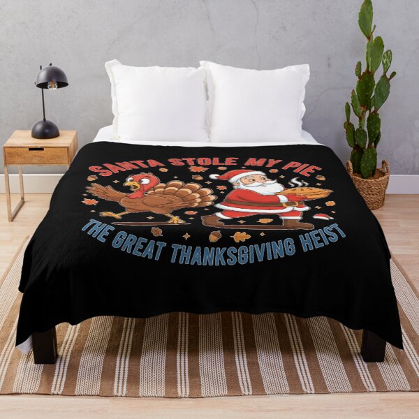 Item preview, “Santa Stole My Pie” — The Great Thanksgiving Heist designed and sold by A-Szczesniak.