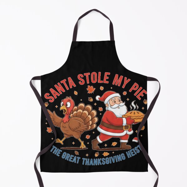 Item preview, “Santa Stole My Pie” — The Great Thanksgiving Heist designed and sold by A-Szczesniak.