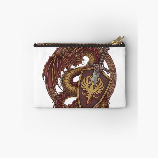 Item preview, Born of Fire Dragon Crest T-Shirt – Fantasy Medieval Design designed and sold by MalPhiri.
