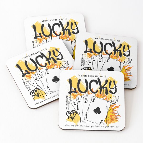 Item preview, Lucky Burning Cards Vintage Streetwear designed and sold by ArtLabCreations.