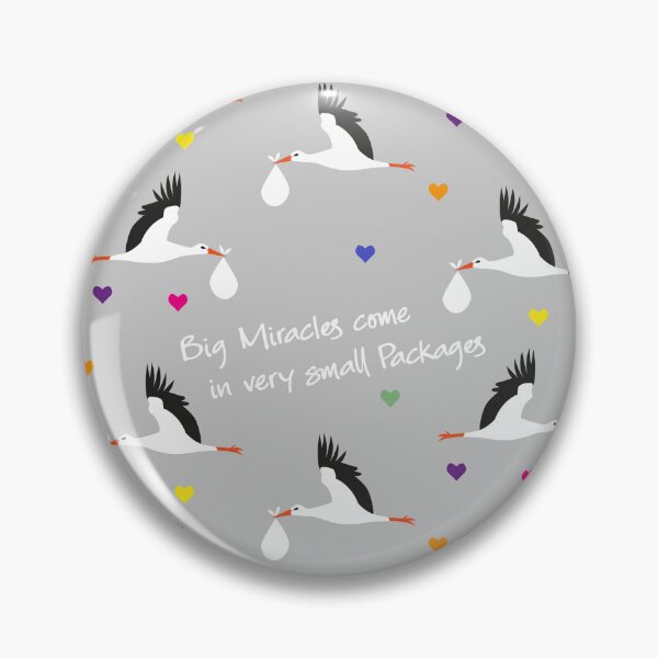 Item preview, Big miracles come in small packages - gray designed and sold by kobyakov.