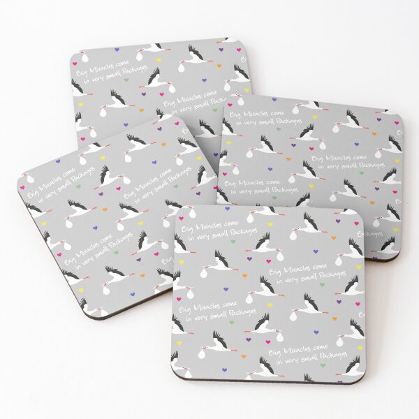 Item preview, Big miracles come in small packages - gray designed and sold by kobyakov.