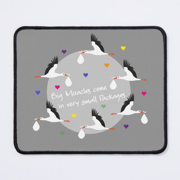 Item preview, Big miracles come in small packages - gray designed and sold by kobyakov.