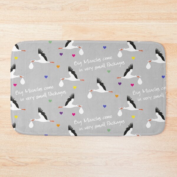 Item preview, Big miracles come in small packages - gray designed and sold by kobyakov.