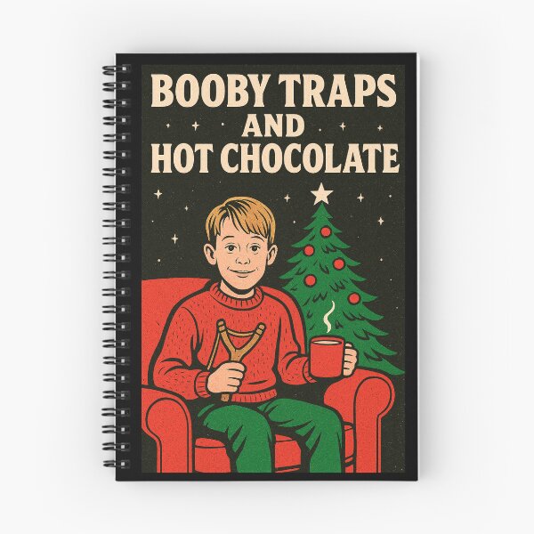 Item preview, Booby Traps and Hot Chocolate – Funny Christmas designed and sold by Spaceball85.