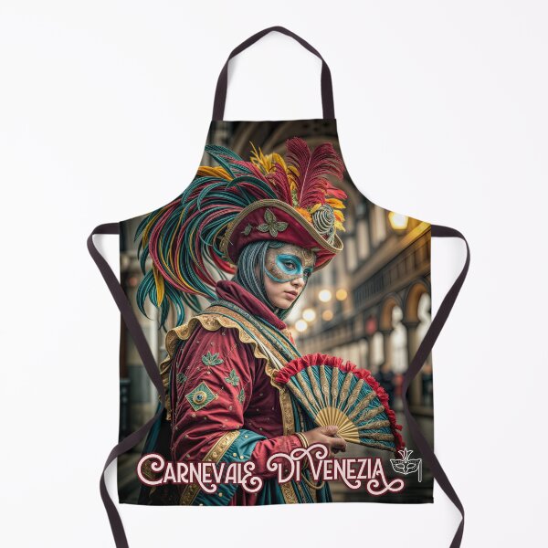 Item preview, Venetian Majesty: Masked Elegance in Carnival Splendor designed and sold by ForeverPrintsOK.