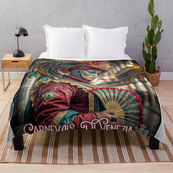 Item preview, Venetian Majesty: Masked Elegance in Carnival Splendor designed and sold by ForeverPrintsOK.
