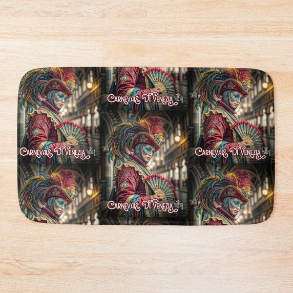 Item preview, Venetian Majesty: Masked Elegance in Carnival Splendor designed and sold by ForeverPrintsOK.