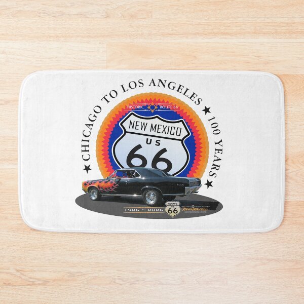 Item preview, Route 66 Centennial Black Flamed 1967 Pontiac GTO Black Lettering designed and sold by George Brudos.