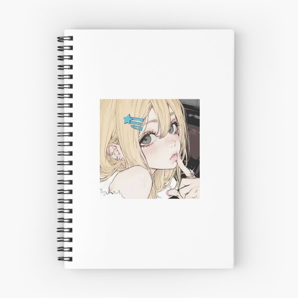 Item preview, Cute blonde anime girl  designed and sold by bakerbunni.