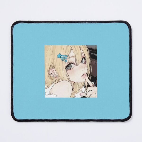 Item preview, Cute blonde anime girl  designed and sold by bakerbunni.