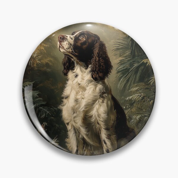 Item preview, Springer Spaniel in Forest  designed and sold by PetsArt.