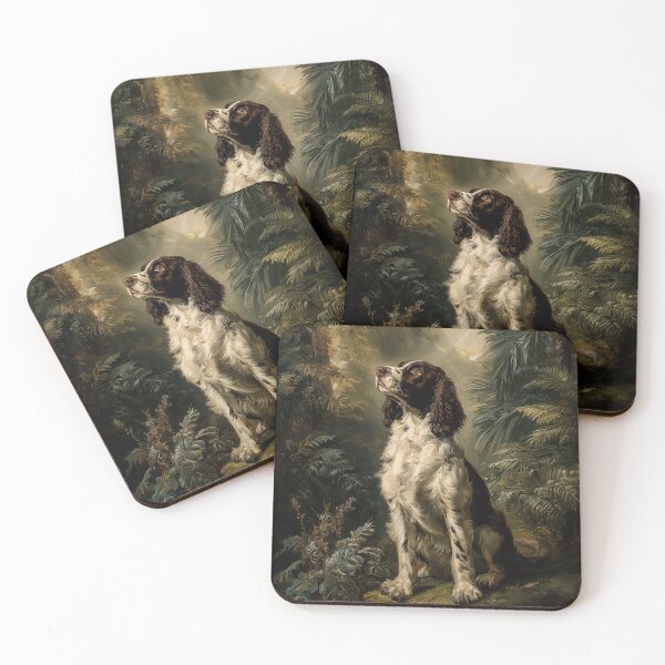 Item preview, Springer Spaniel in Forest  designed and sold by PetsArt.