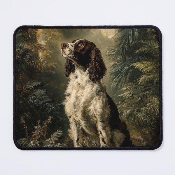 Item preview, Springer Spaniel in Forest designed and sold by PetsArt.