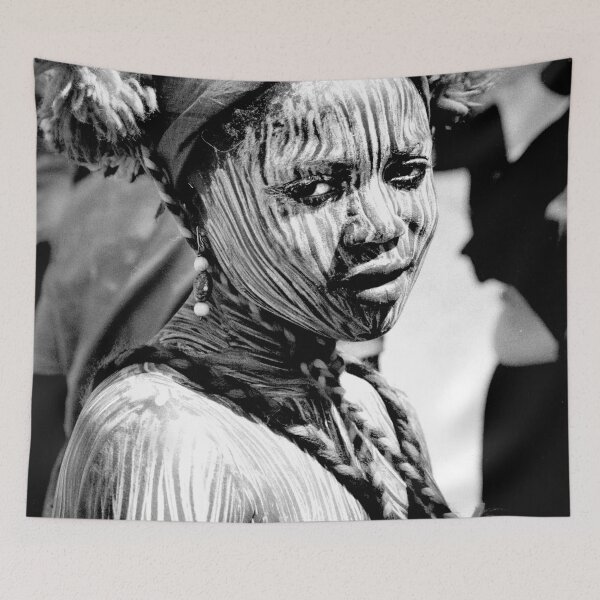 Item preview, Portrait of a Young Liberian on Decoration Day designed and sold by JerryFrank.