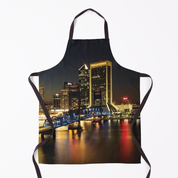 Item preview, St Johns River Skyline By Night, Jacksonville, Florida designed and sold by Kay Brewer.