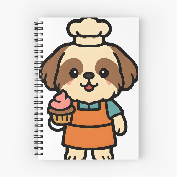 Item preview, Cute Shih Tzu Pastry Shop Owner - Sweet Bakery Pup designed and sold by Artsy-With.