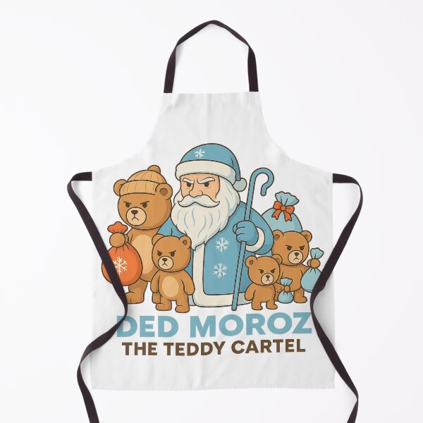 Item preview, Ded Moroz & The Teddy Cartel — Cute Gangster Holiday Rebellion designed and sold by POD DYNASTY | Original Print On Demand T-Shirt Graphics.