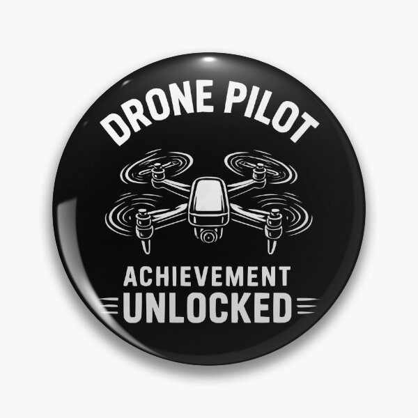 Item preview, Drone Pilot - Achievement Unlocked designed and sold by Lichtisign.