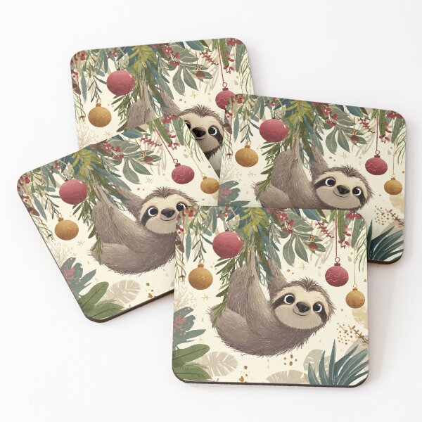 Item preview, Jason the Christmas Sloth designed and sold by GreatestMinds.