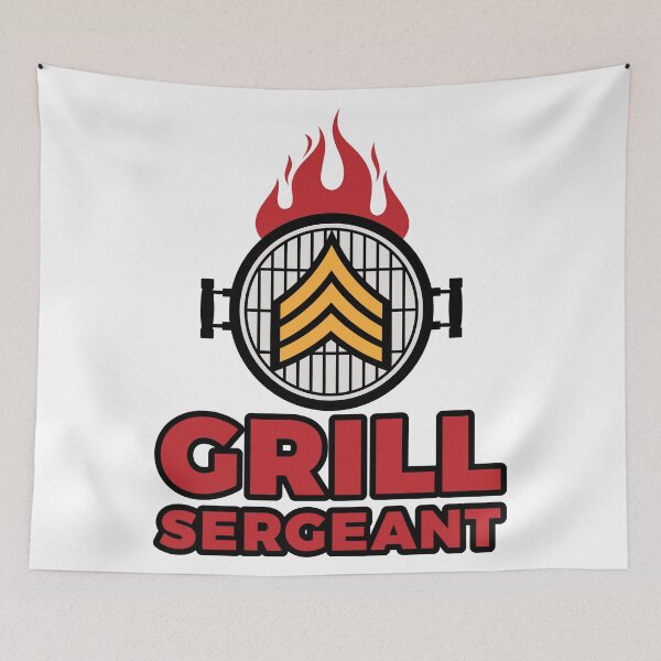 Item preview, Grill Sergeant - BBQ BBQ Grilling Meat designed and sold by anziehend.