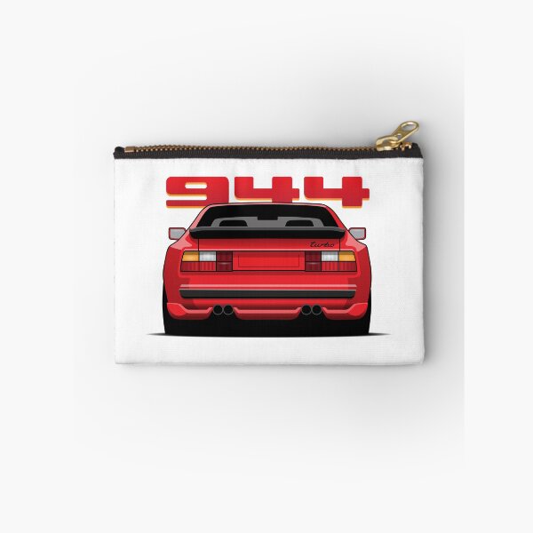 Item preview, Rear View Porsche 944 Turbo Guards Red Illustration designed and sold by blackdogshop.