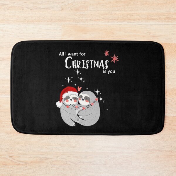 Item preview, Christmas Sloth | All I Want for Christmas Sloths | Cute Sloth Holiday Gift for Sloth Lovers designed and sold by SunandShade.
