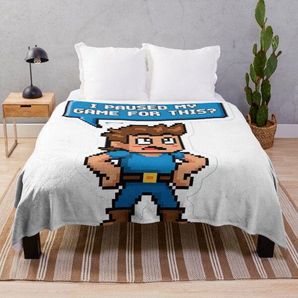Item preview, Retro Gamer Funny Pixel Guy I Paused My Game For This designed and sold by StickyGuys.