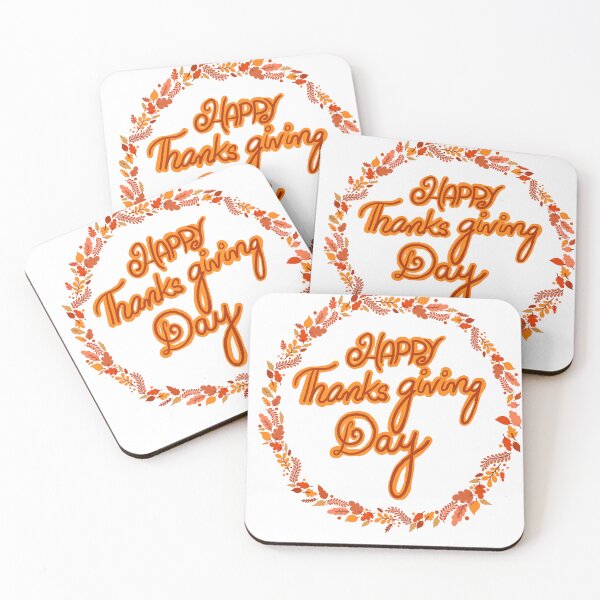 Item preview, Happy Thanksgiving Day Wreath | Autumn Leaves Holiday Design designed and sold by Abwer.