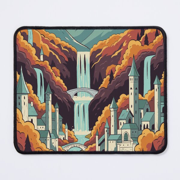 Item preview, Rivendell - LotR inspired design designed and sold by PerlowskiArt.