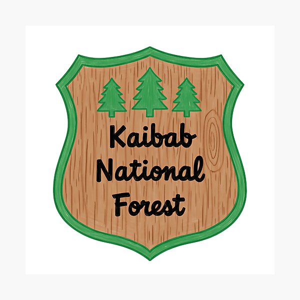 Item preview, Kaibab National Forest Park Cedar Peak Sunrise Trek designed and sold by Star3NowForMe.