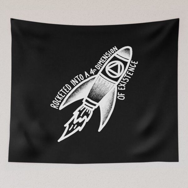 Item preview, Rocket to the 4th Dimension (White) designed and sold by veampleo.