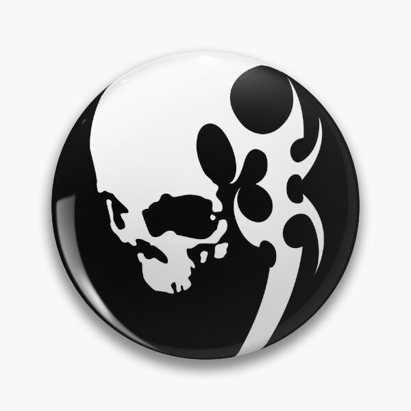 Item preview, Skull silhouette, tribal figures designed and sold by Tribalgothss.