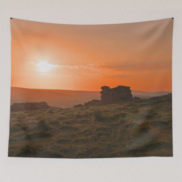 Item preview, dartmoor sunset 5 designed and sold by artsmeow.