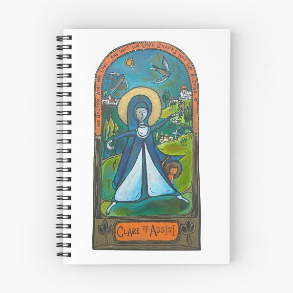 Item preview, Clare of Assisi designed and sold by Abbey of the Arts.