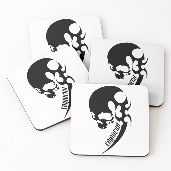 Item preview, Skull silhouette, tribal figures. Skull lettering designed and sold by Tribalgothss.