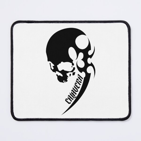 Item preview, Skull silhouette, tribal figures. Skull lettering designed and sold by Tribalgothss.