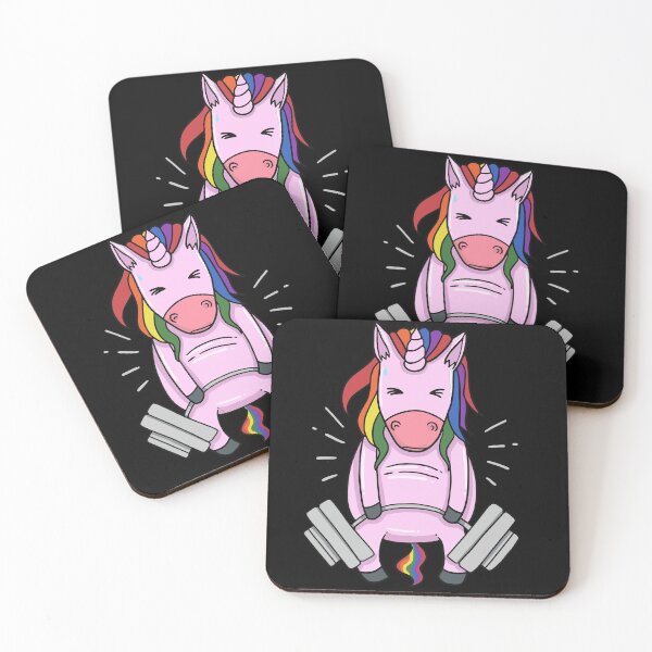 Item preview, Weightlifting Unicorn designed and sold by anziehend.