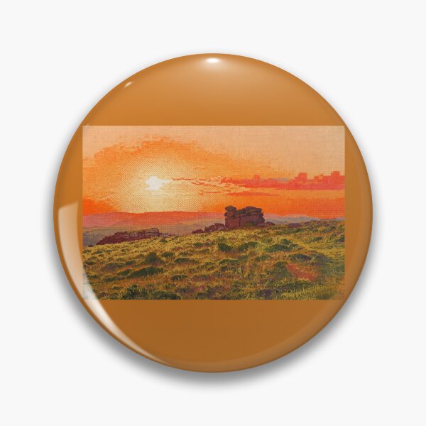 Item preview,  dartmoor sunset 5(photography + AI) designed and sold by artsmeow.