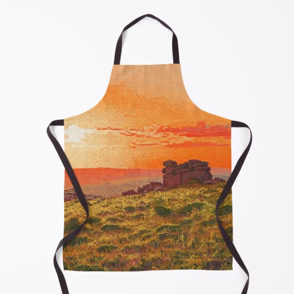 Item preview, dartmoor sunset 5(photography + AI) designed and sold by artsmeow.